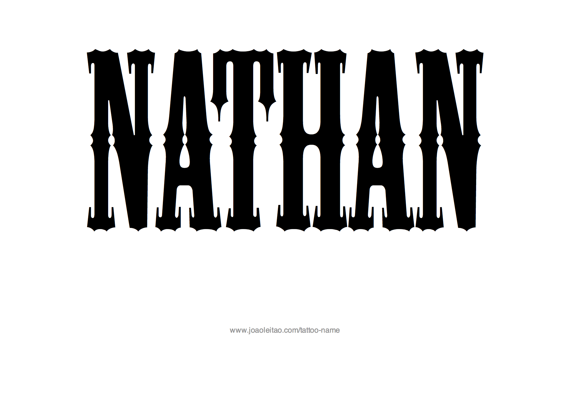 nathan-name-tattoo-designs